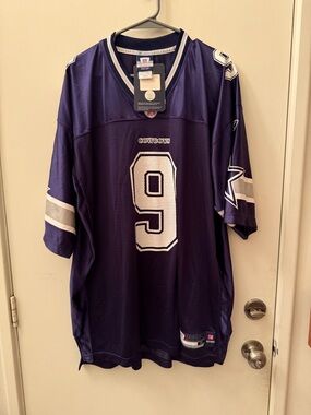 Men’s vintage vtg Reebok Dallas cowboys Tony romo jersey nwt xl